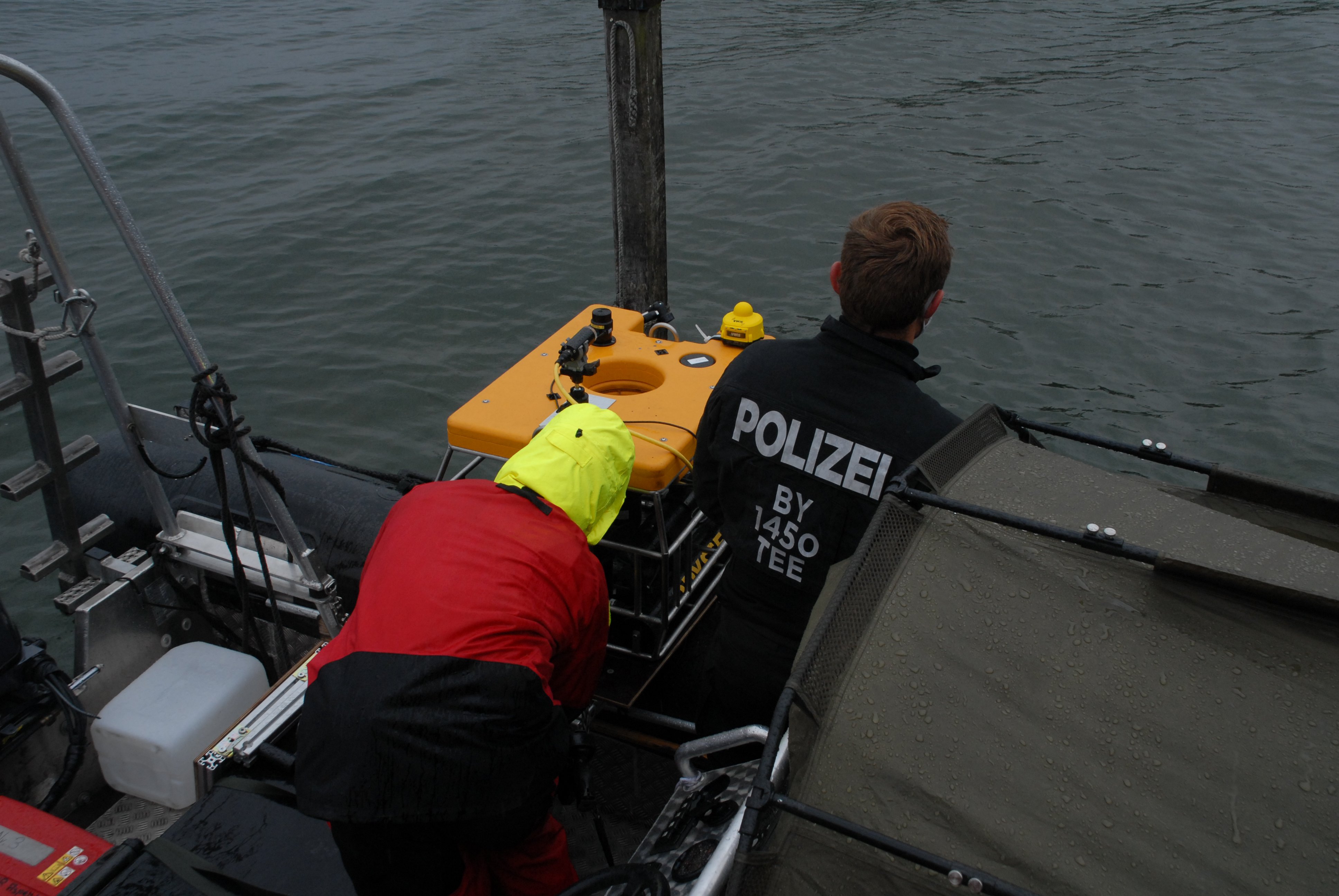 ROV field testing with rescue teams